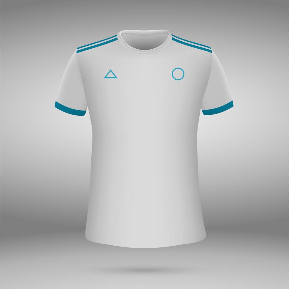 camiseta. fútbol jersey. vector ilustración