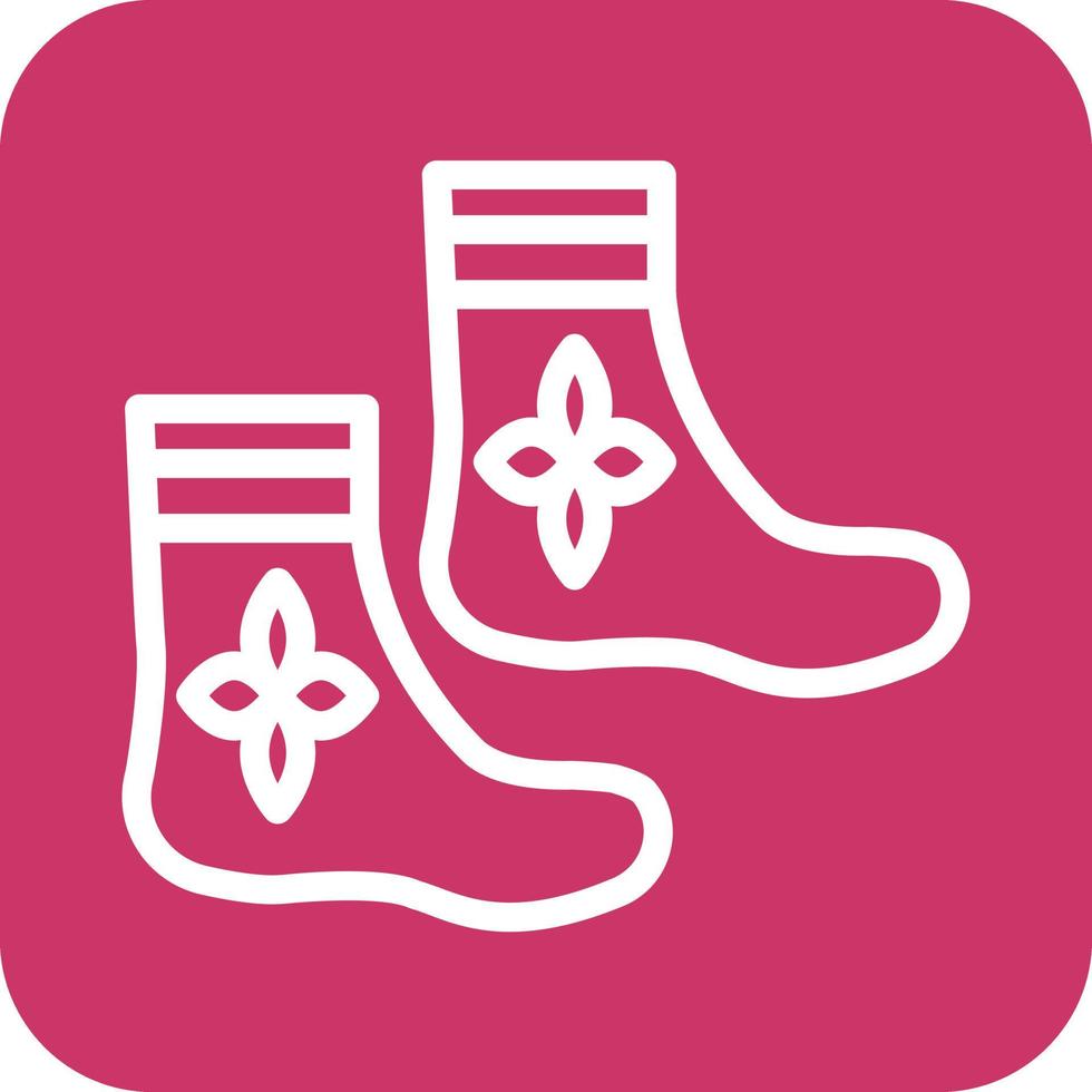 Socks Icon Vector Design