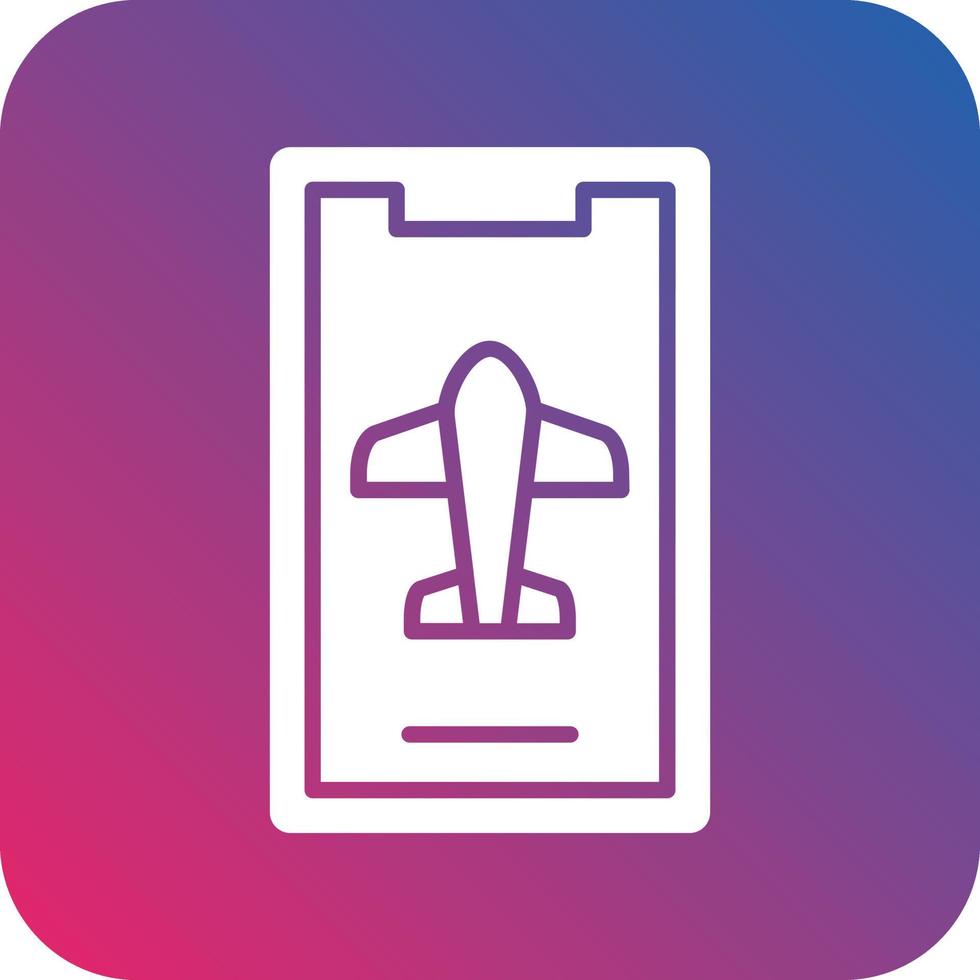 Mobile Airplane Mode Icon Vector Design