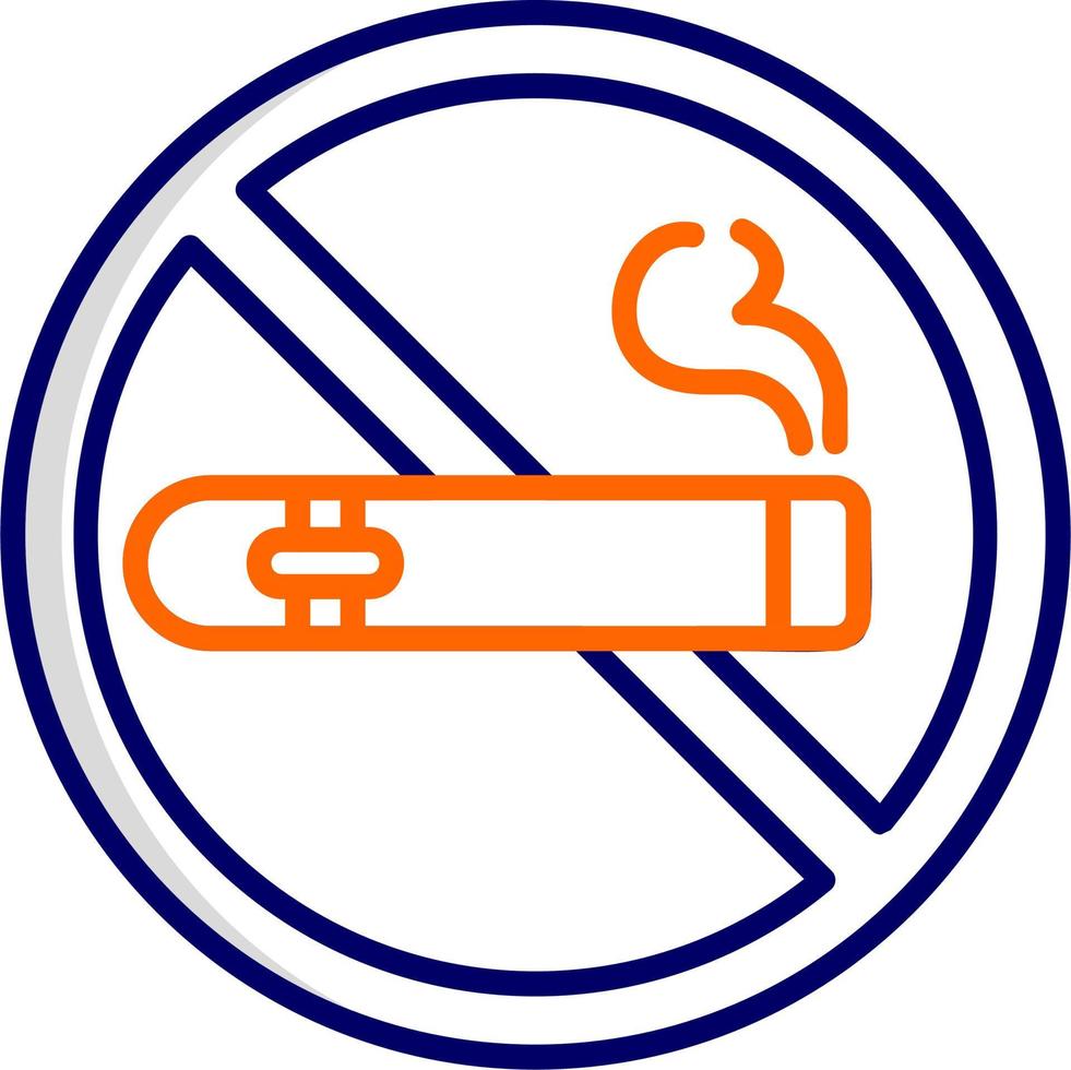 No Cigar Vector Icon