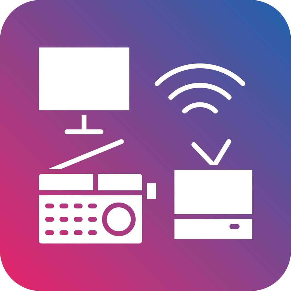 Mass Media Icon Vector Design