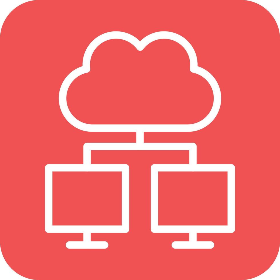 Cloud computing Icon Vector Design