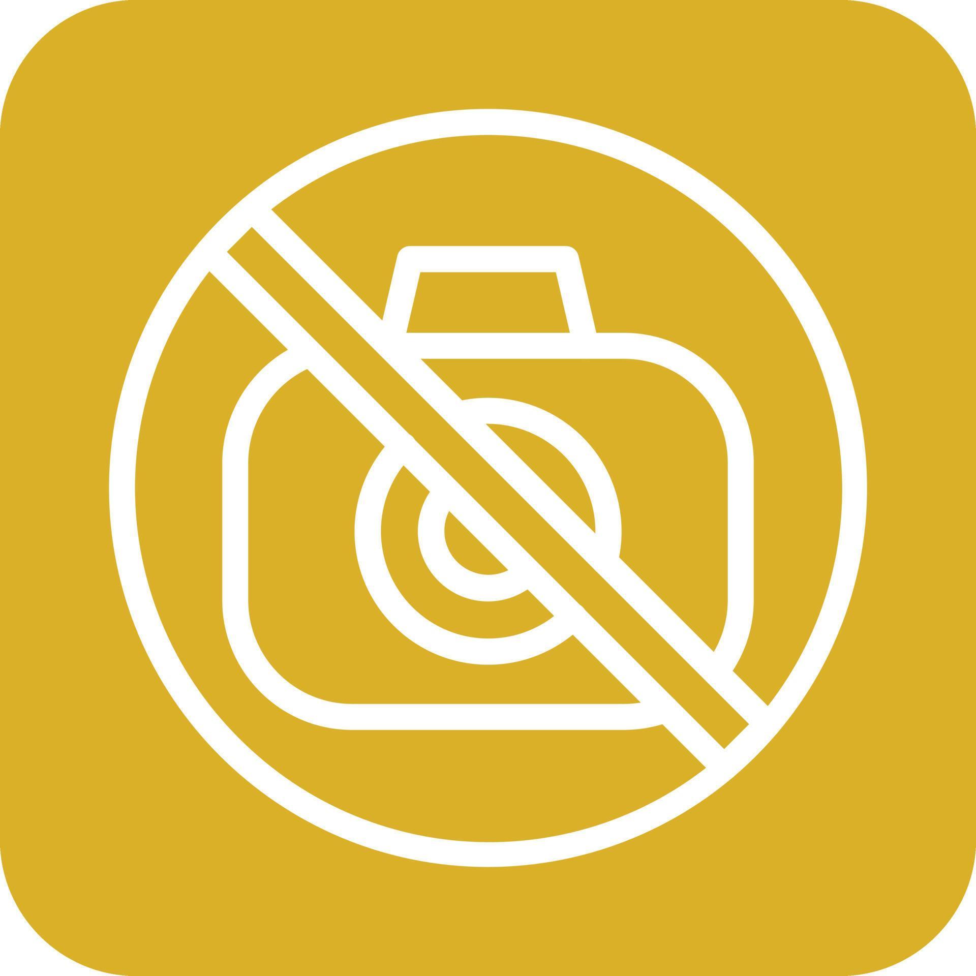 No Camera Icon Vector Design 22848782 Vector Art at Vecteezy