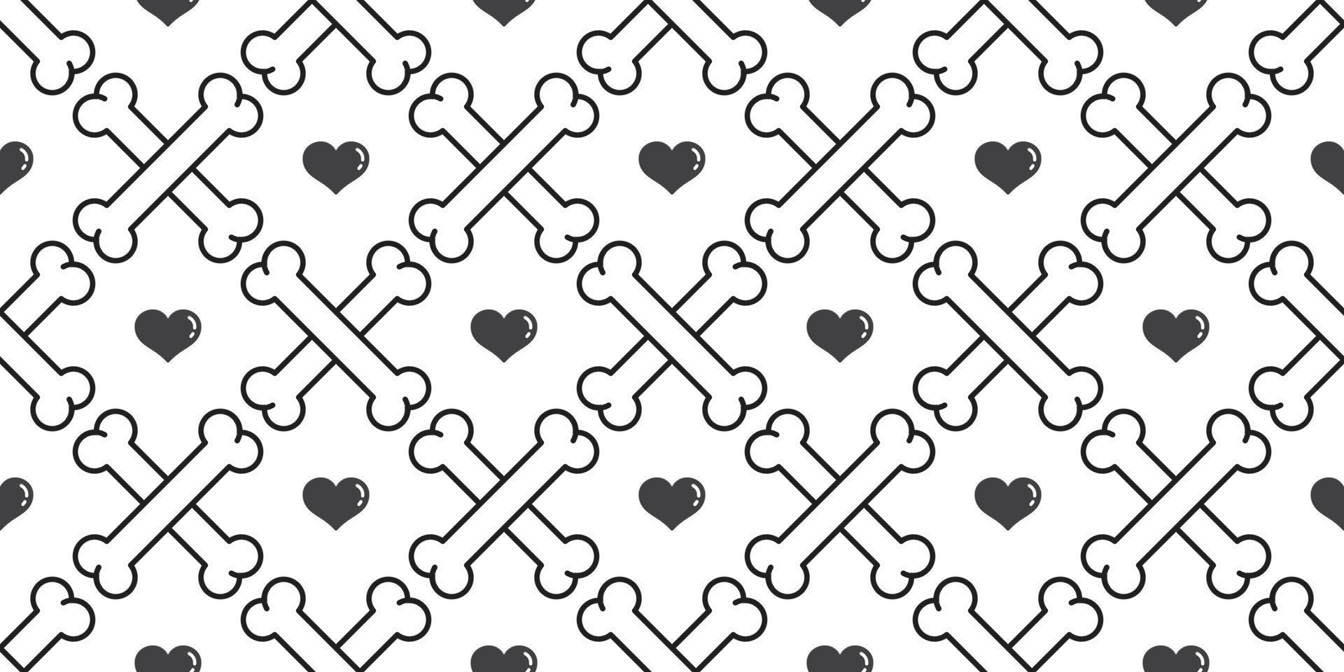 dog bone seamless pattern vector isolated wallpaper background