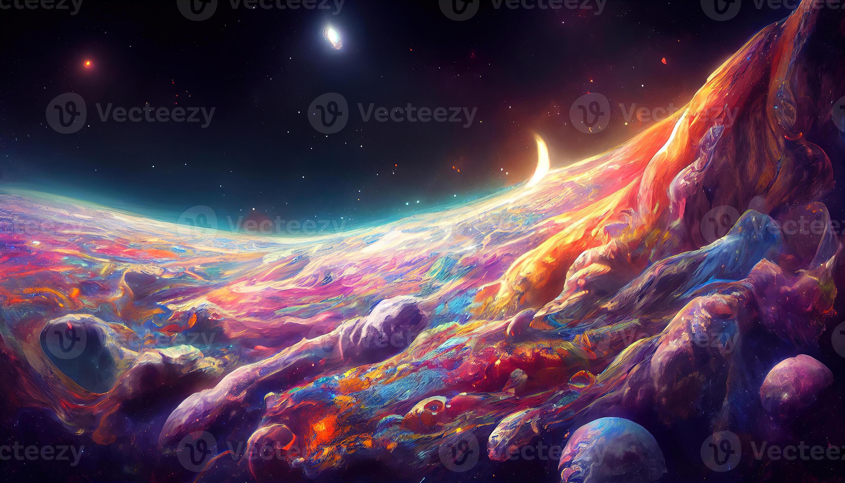 trippy outer space backgrounds