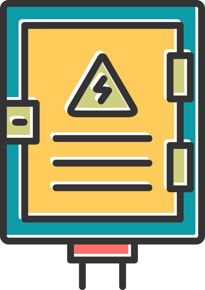 Electrical Panel Vector Icon
