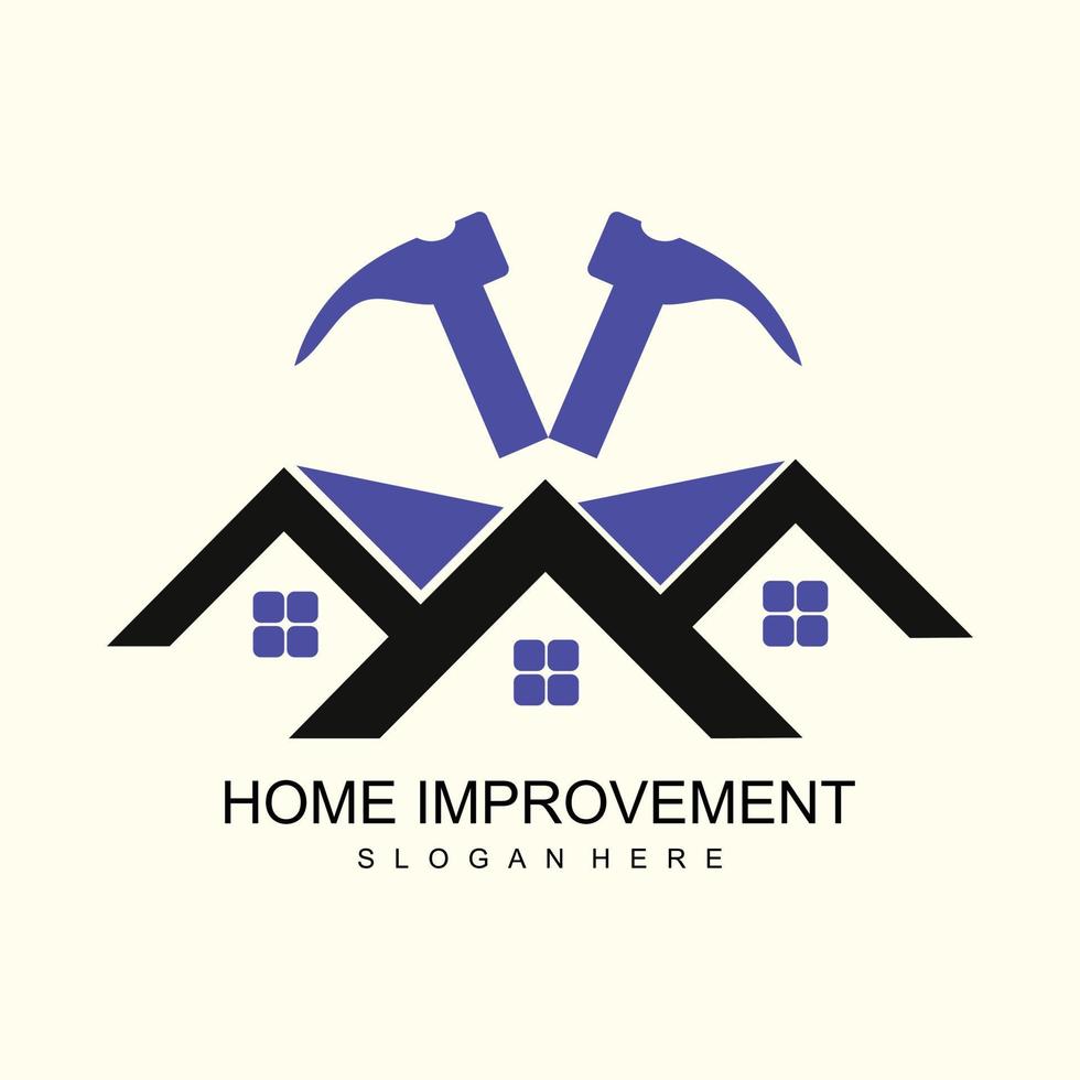 Real estate logo design with unique and new concept property and home vector