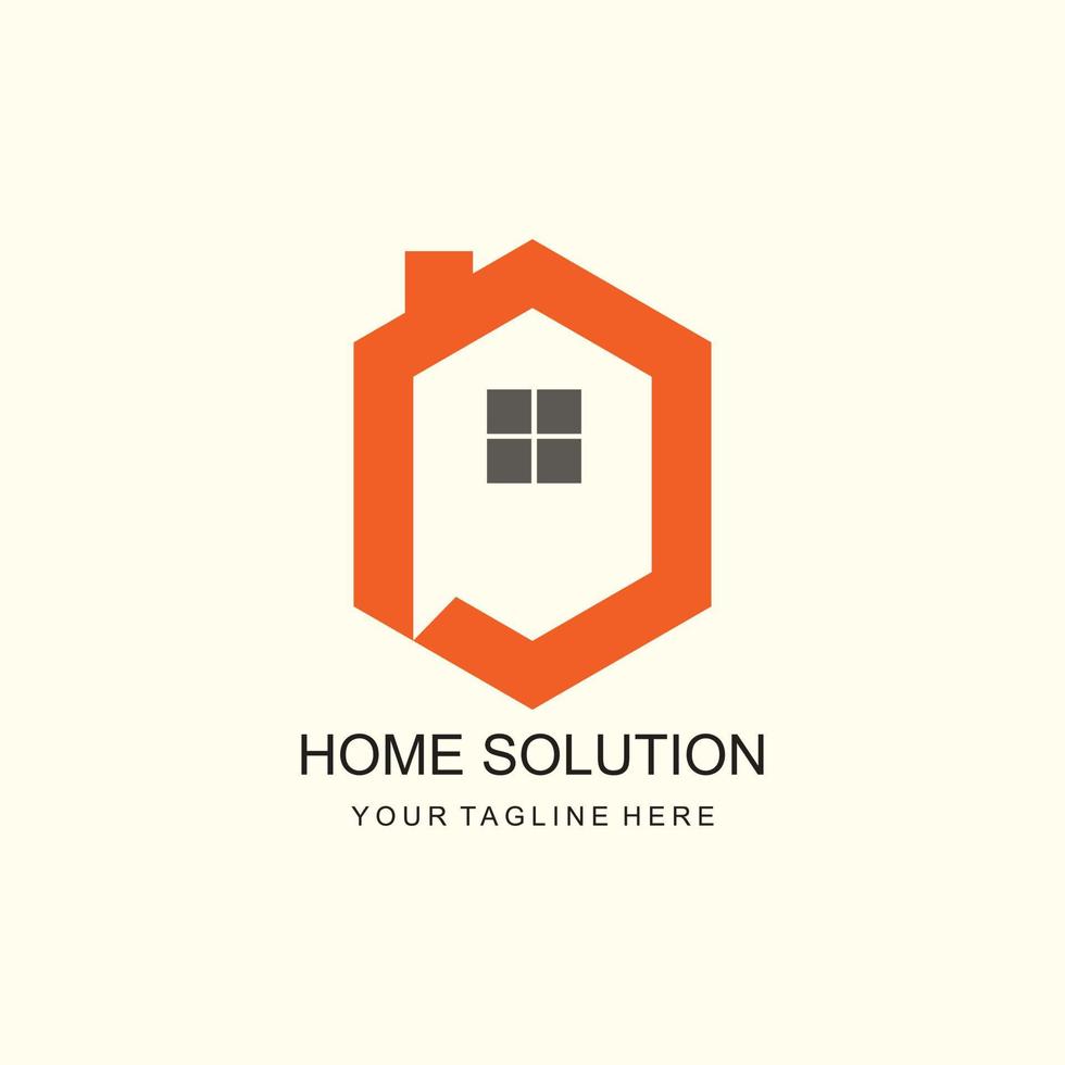 real inmuebles logo diseño con único y nuevo concepto propiedad y hogar vector