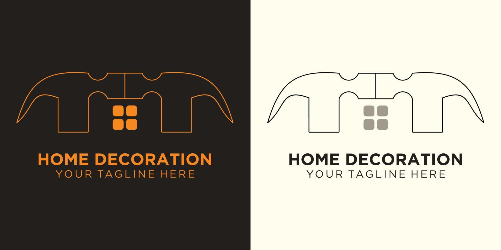 Real estate logo design with unique and new concept property and home vector