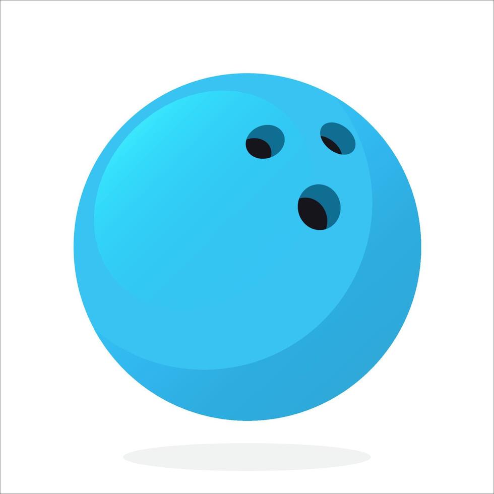 Illustration of bowling ball vector