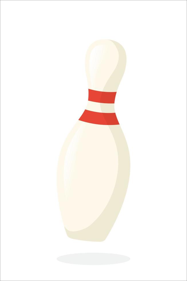 ilustración de uno bolos alfiler vector