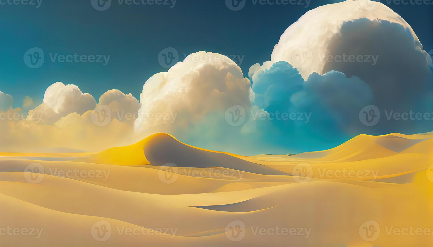 Interesting 3d abstract landscape. photo