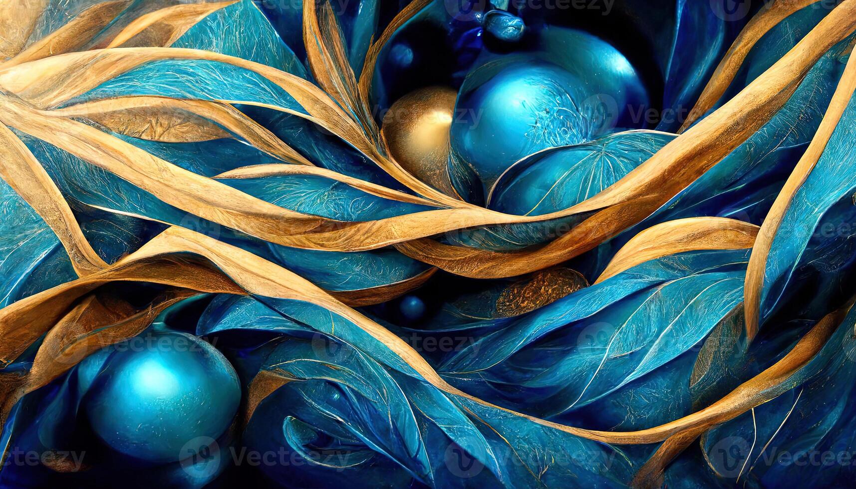 Opalescent Abstract Background with Bokeh. photo