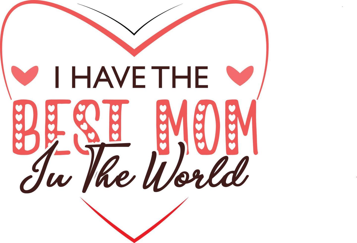 Happy Mother's day floral T-shirt design vector template