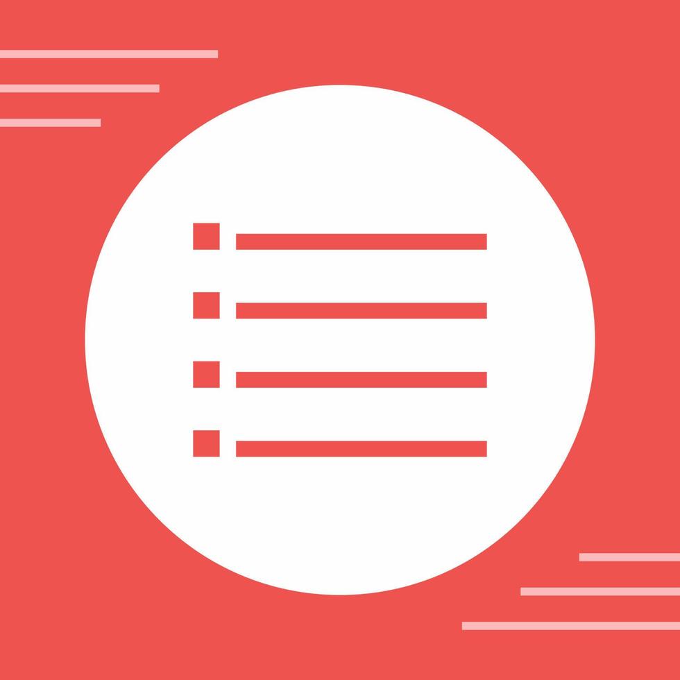 Menu Vector Icon