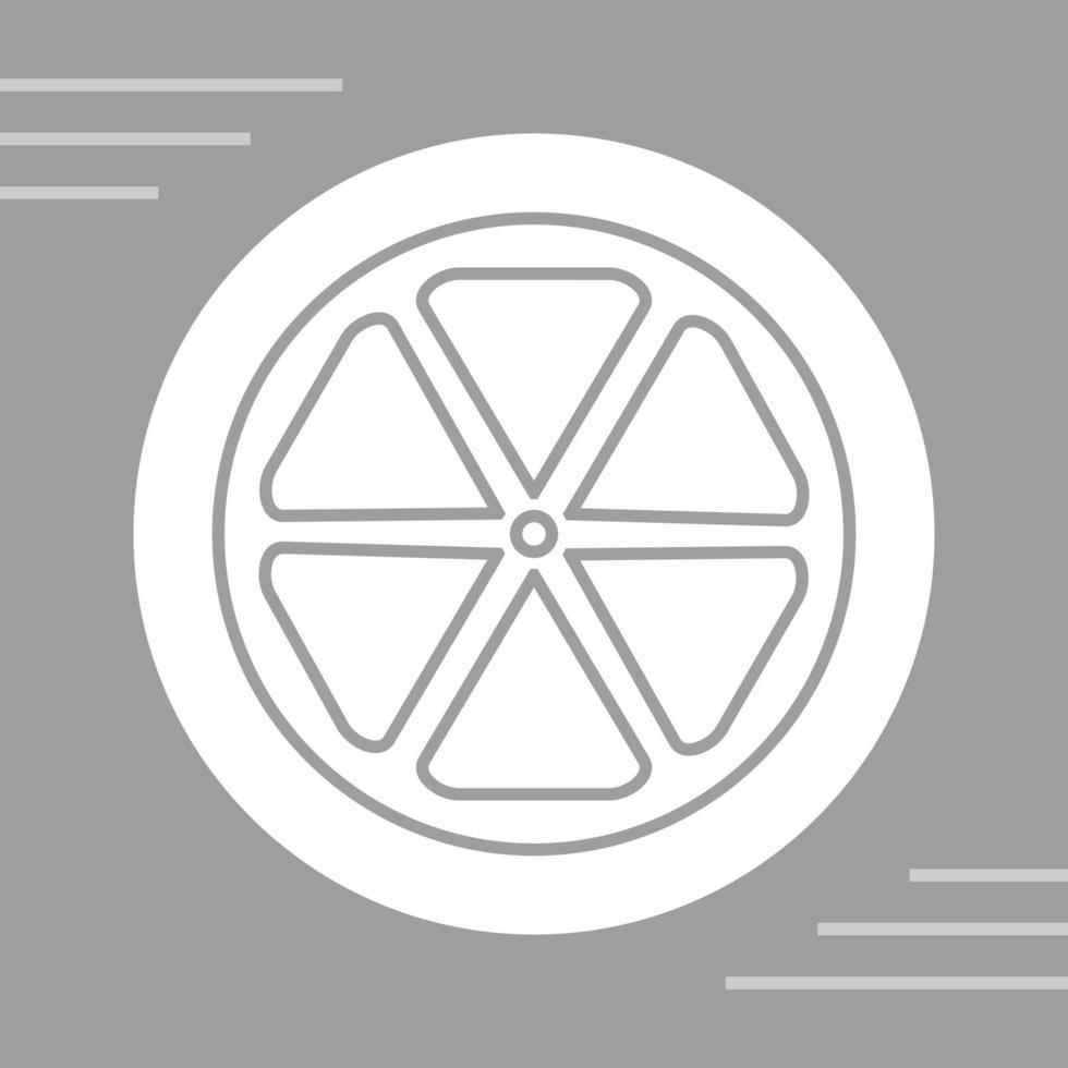 Orange slice Vector Icon
