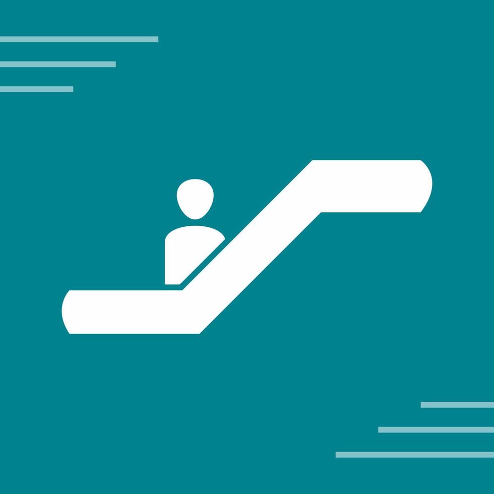 Escalator Vector Icon