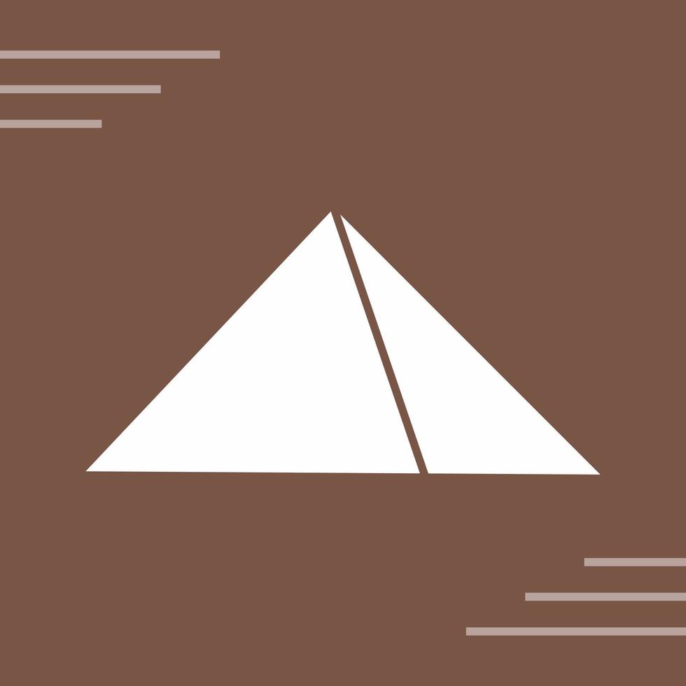 Pyramid Vector Icon