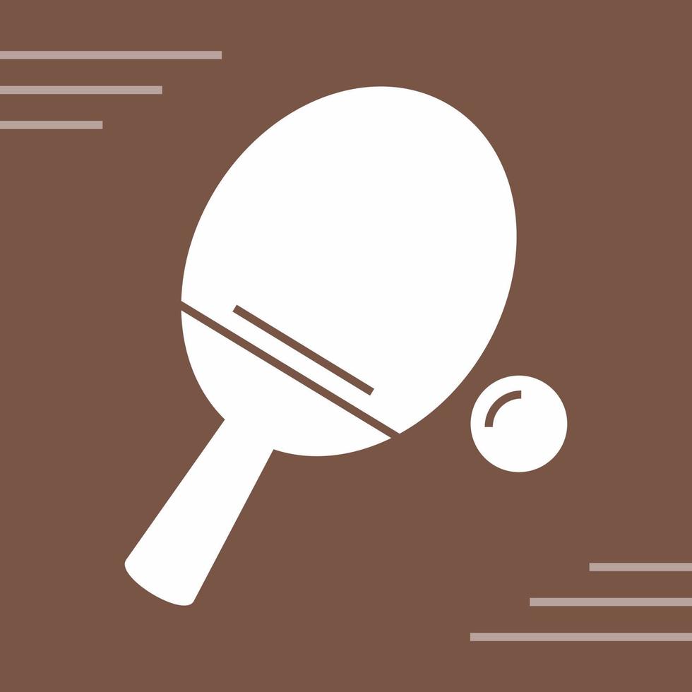 Table Tennis Vector Icon