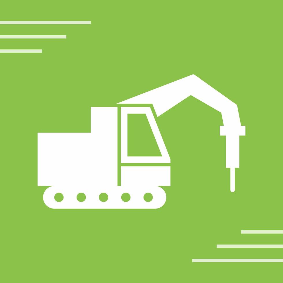 Rock Breaker Vector Icon