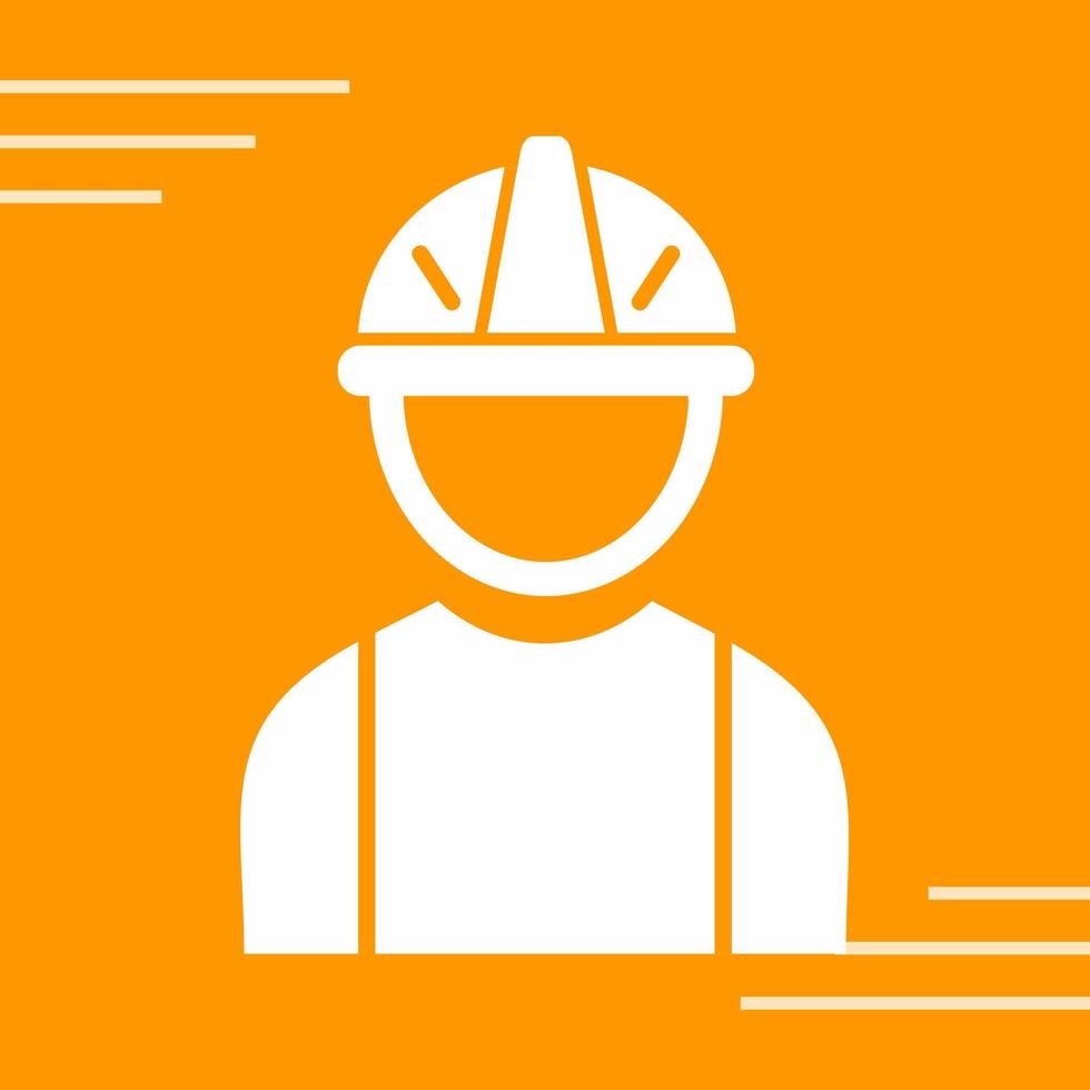 Construction Worker Vector Icon