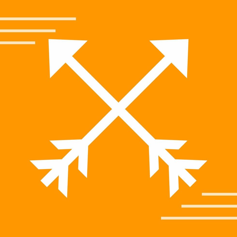 Two Arrows Vector Icon