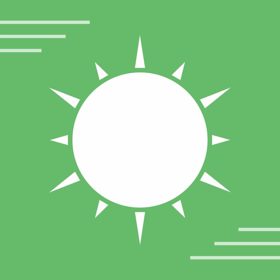 Sun Vector Icon