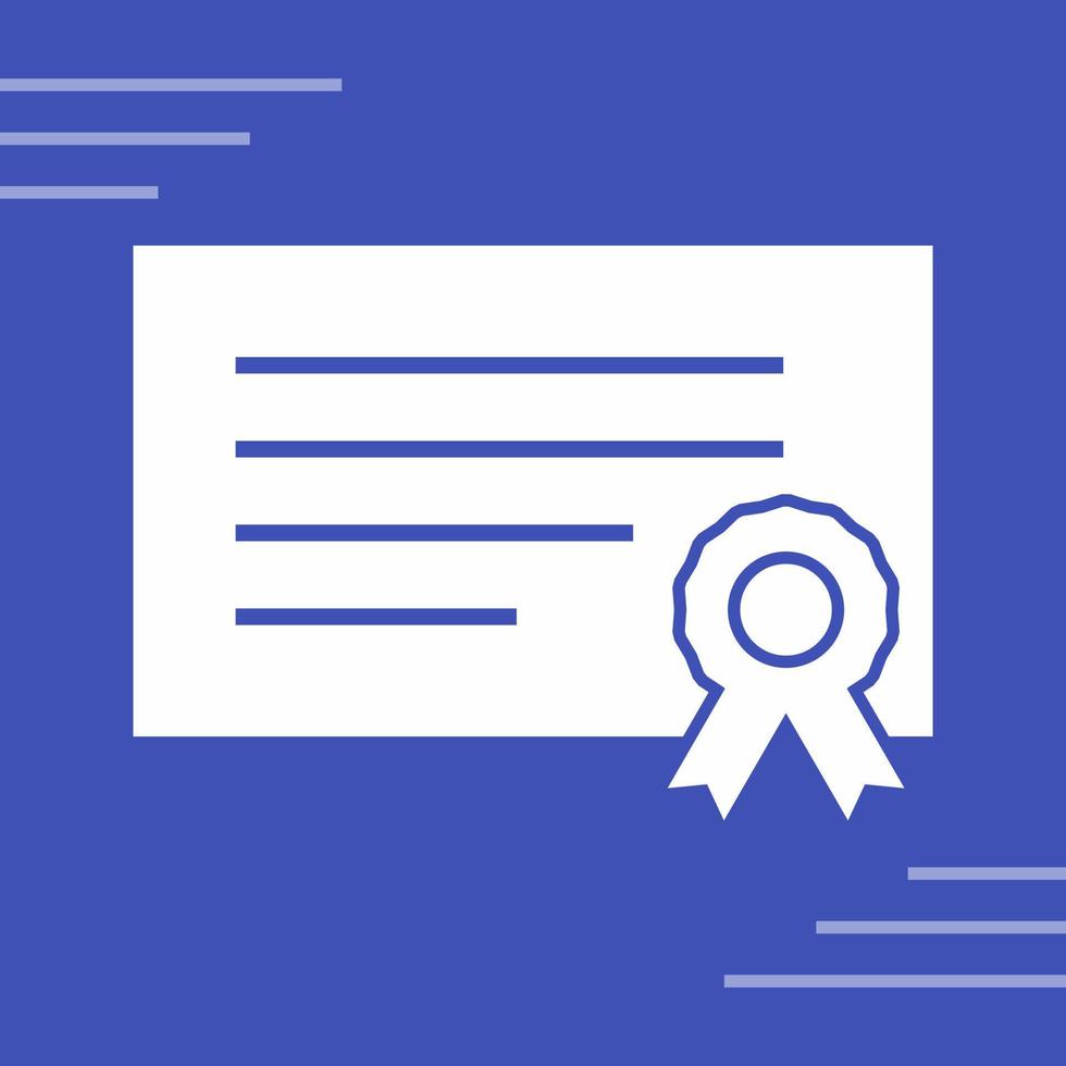Diploma Vector Icon