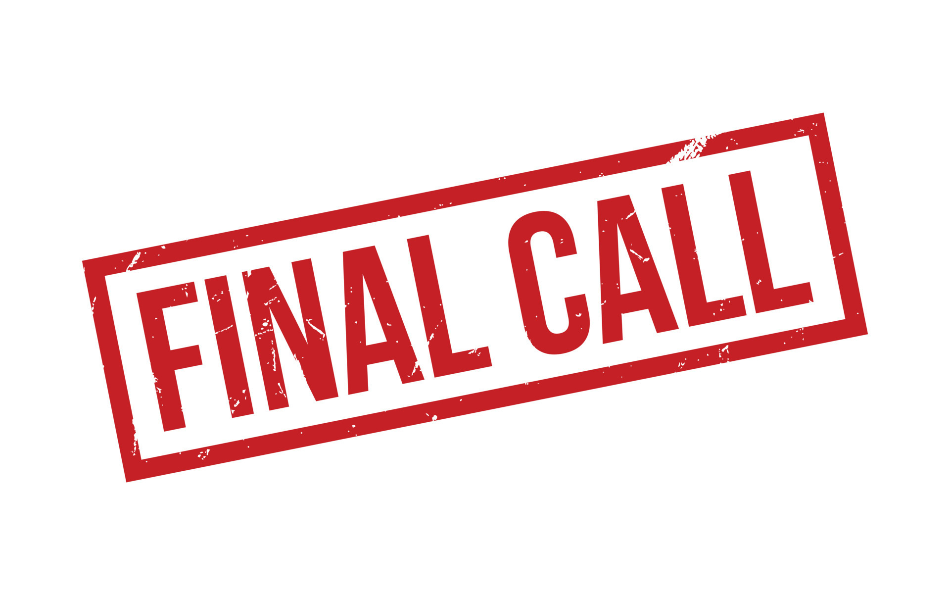 Final Call Rubber Stamp Seal Vector 22852268 Vector Art at Vecteezy
