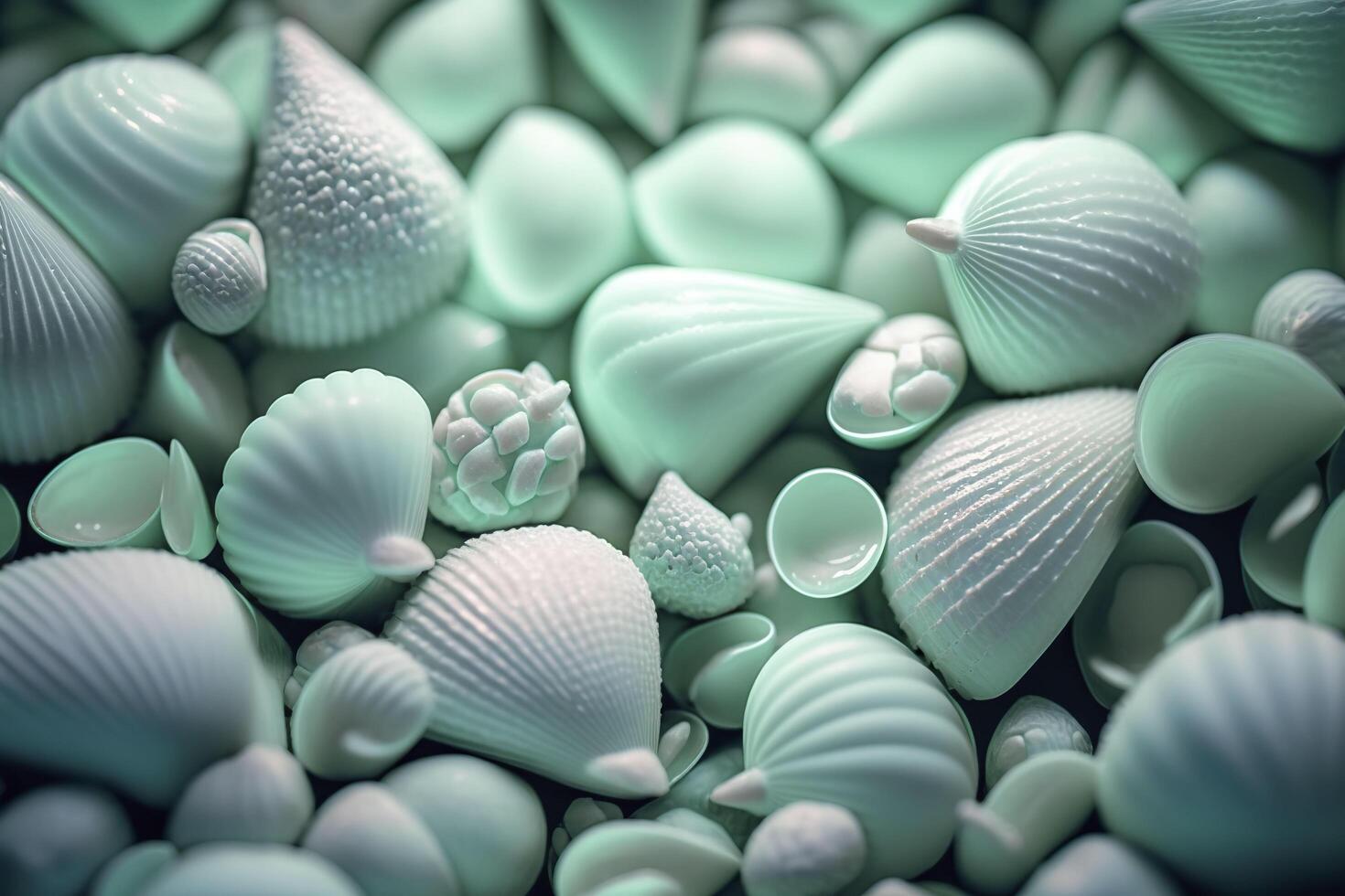 Background of seashells. . photo