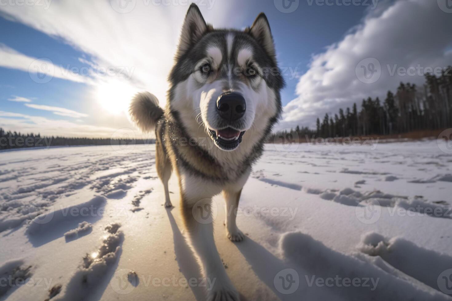 husky dog . . photo