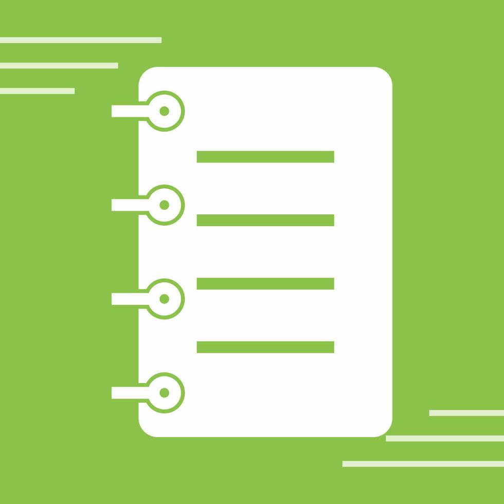 Diary Vector Icon