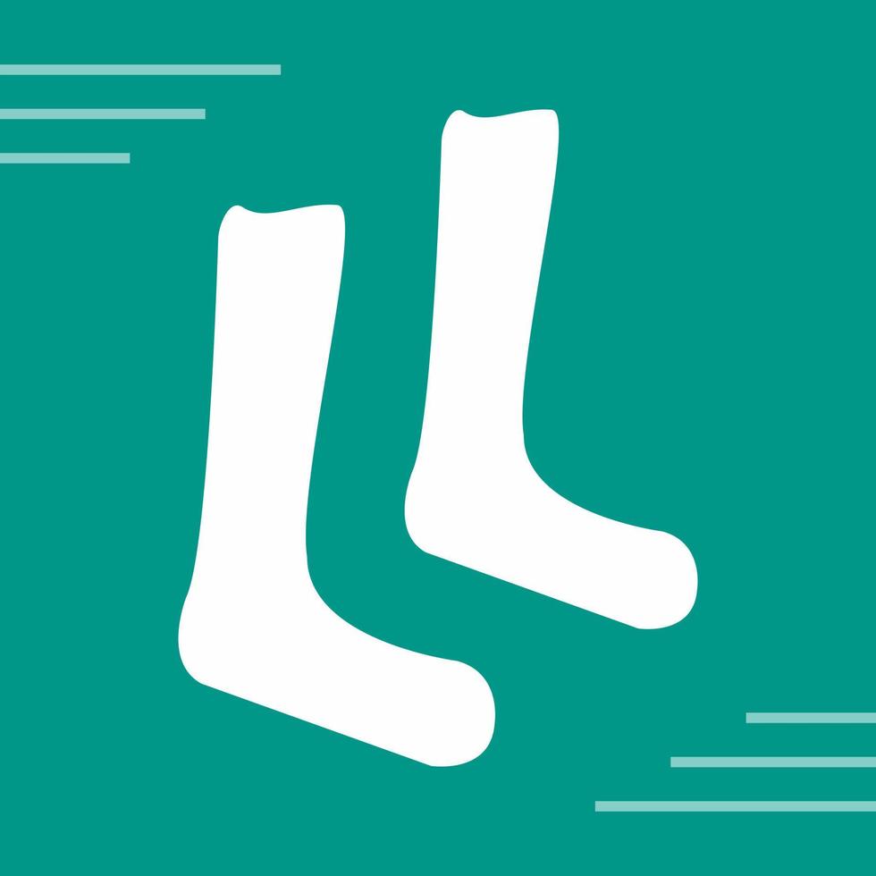 Pair of Socks Vector Icon