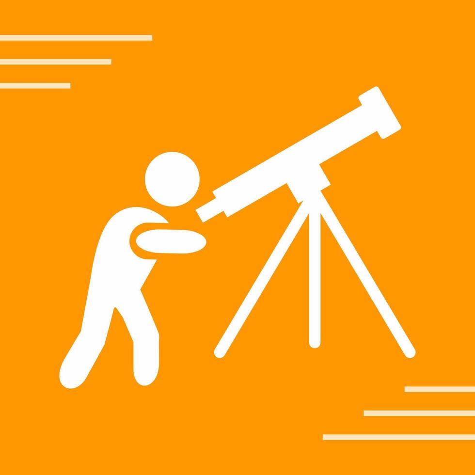 Adjusting Telescope Vector Icon