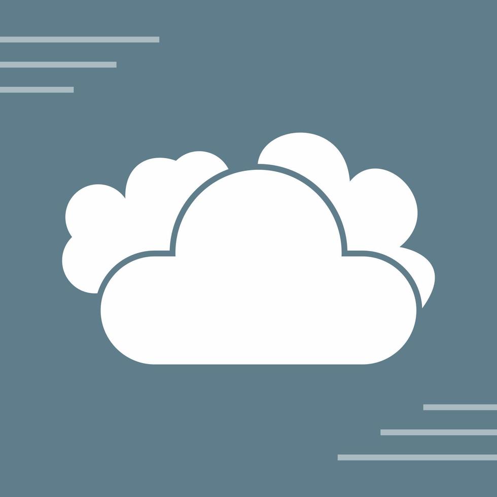 Cloudy Weather Vector Icon