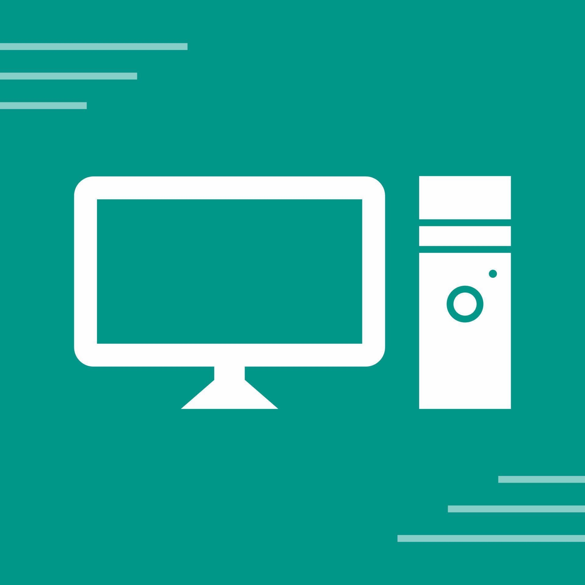 Computer Vector Icon 22853077 Vector Art at Vecteezy