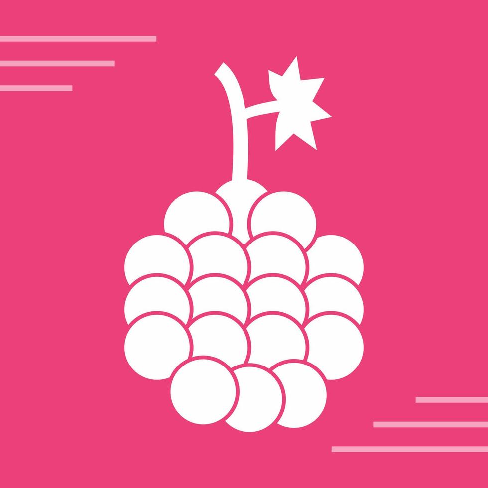 Grapes Vector Icon