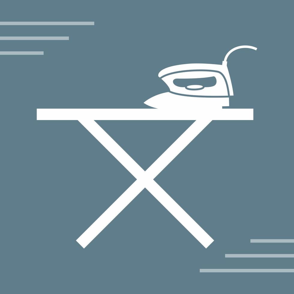 Iron Stand Vector Icon