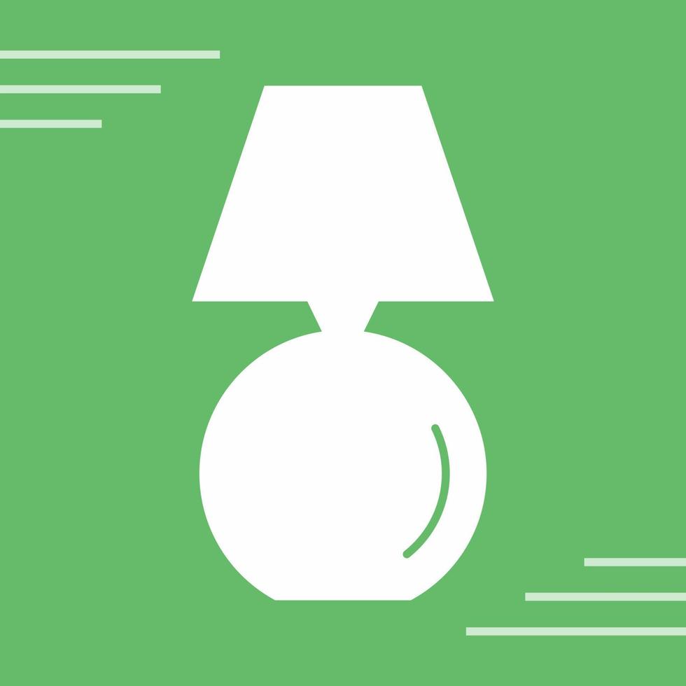 Table Lamp Vector Icon