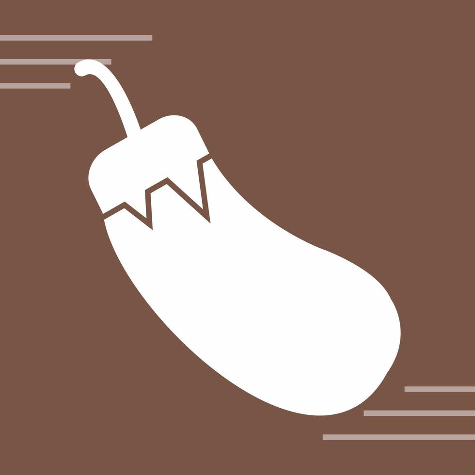 Eggplant Vector Icon