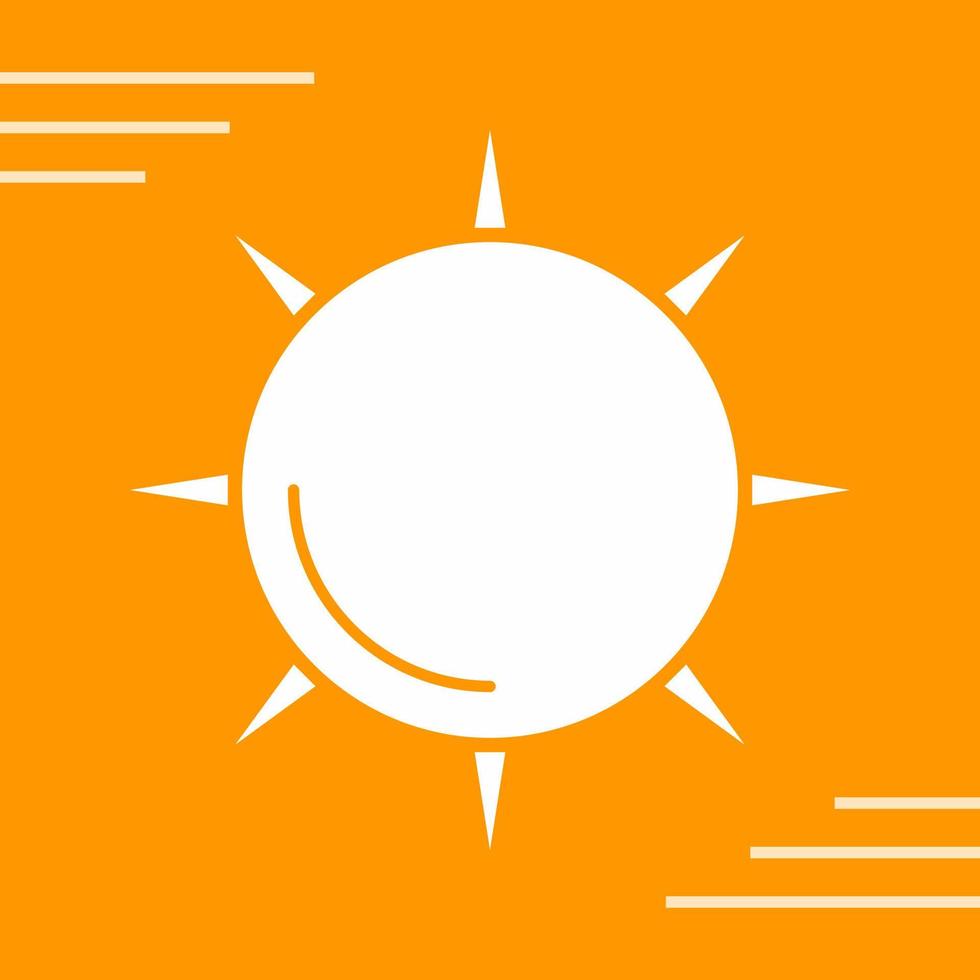 Sun Vector Icon