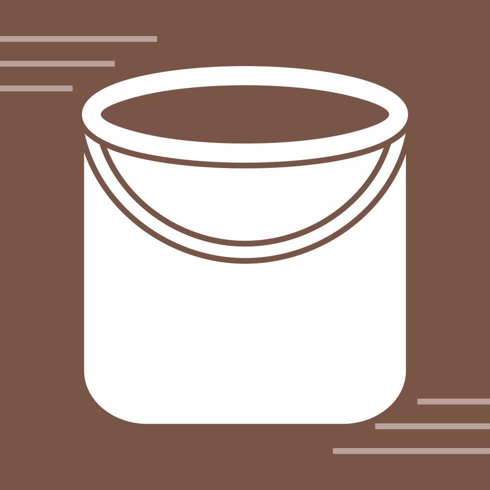 Sand bucket Vector Icon