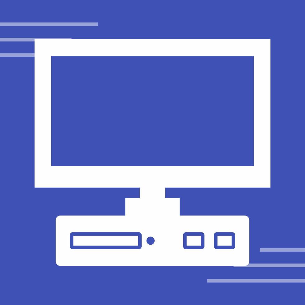 Desktop Vector Icon