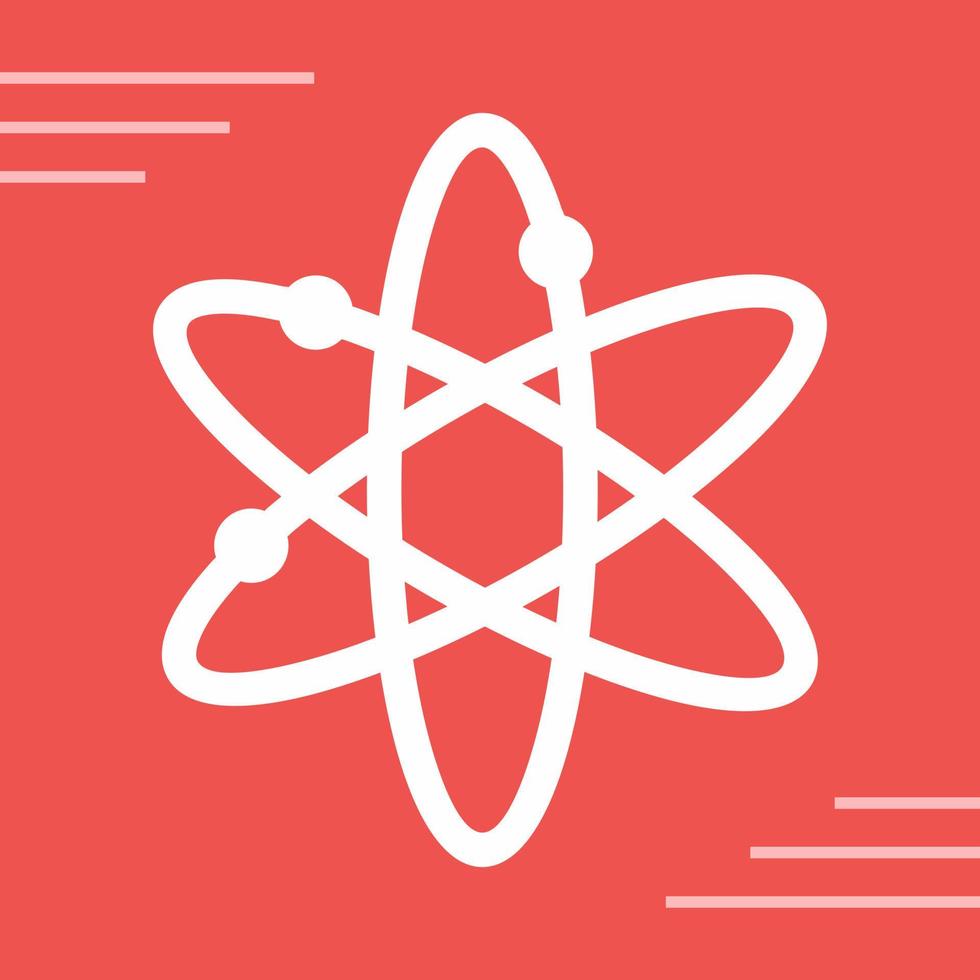 Atomic Structure Vector Icon