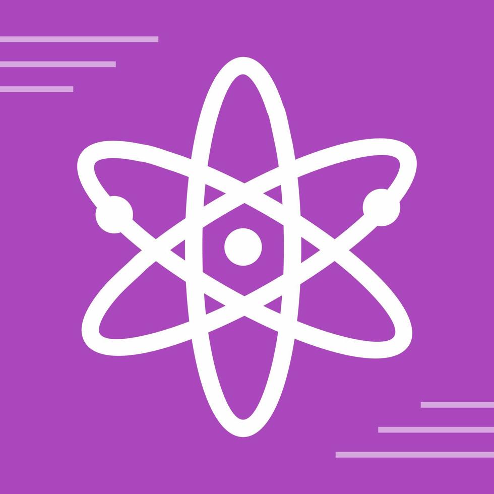 Atomic Structure Vector Icon