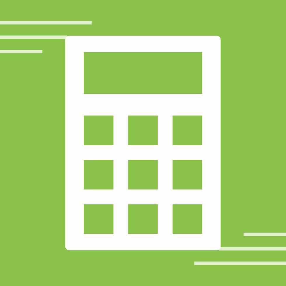 Calculator Vector Icon