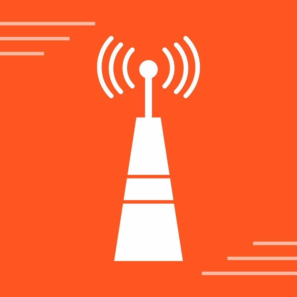 Signals Tower Vector Icon