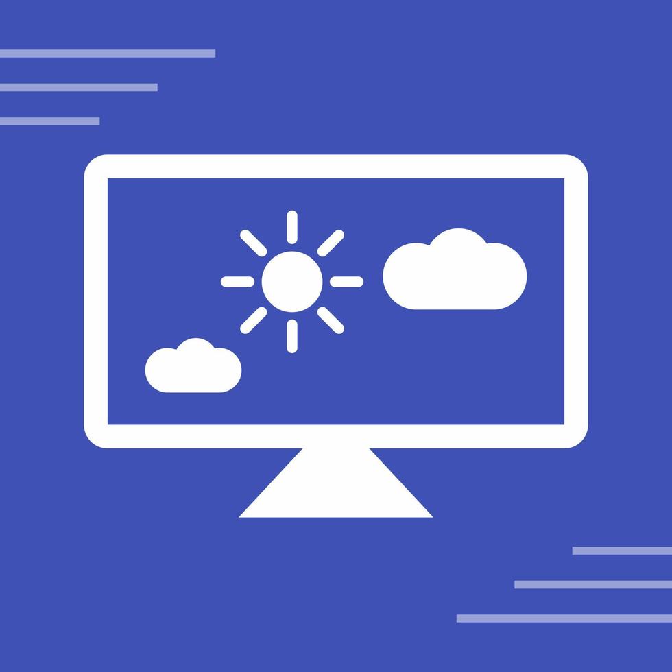 Weather News Vector Icon