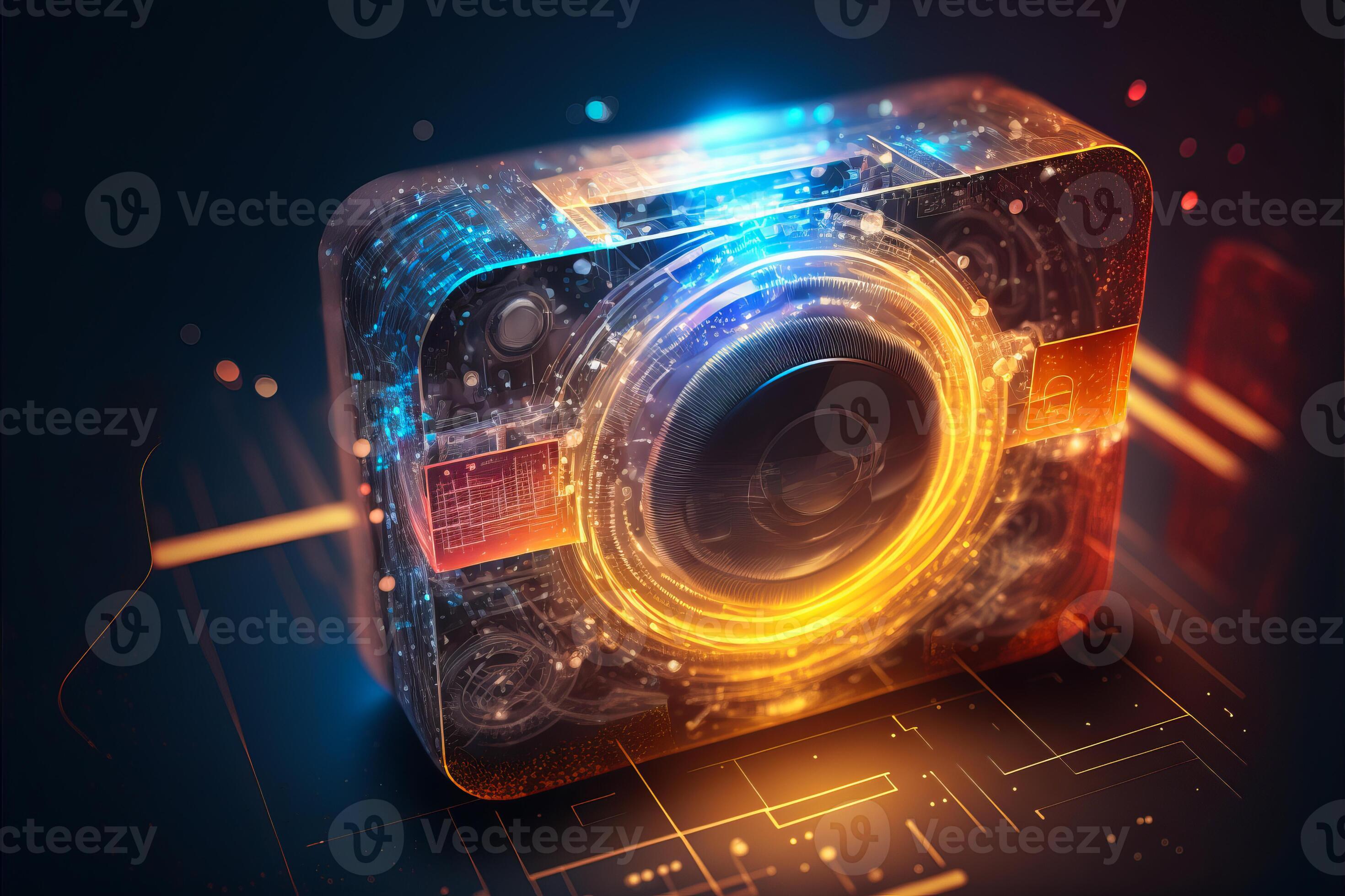 Artificial intelligence digital lens. generative ai 22853595 Stock …