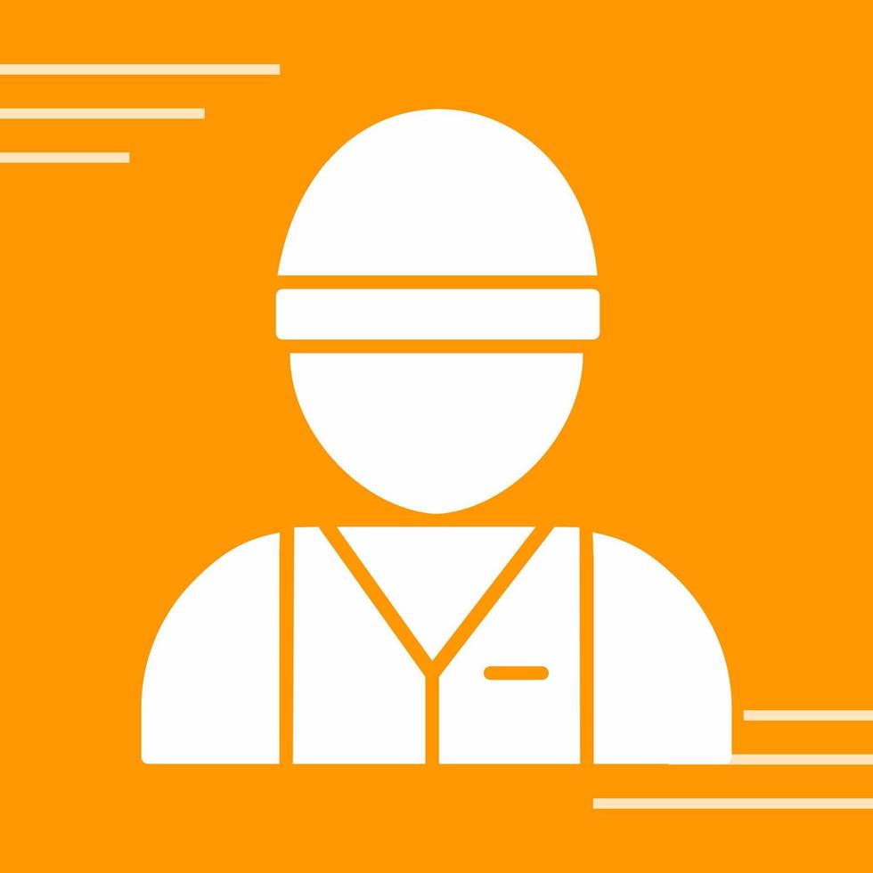 Industry Worker Vector Icon
